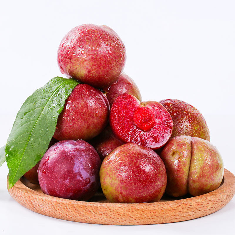 5斤带箱果园鲜摘芙蓉李红心李