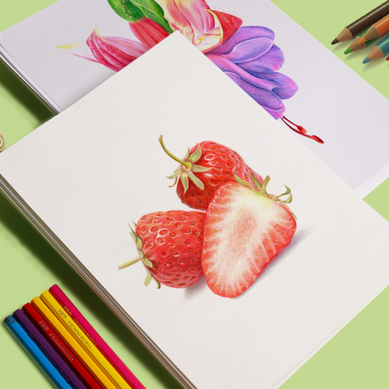 油性画纸4k彩铅专用纸细纹铅画纸彩铅纸 - 大淘客联盟