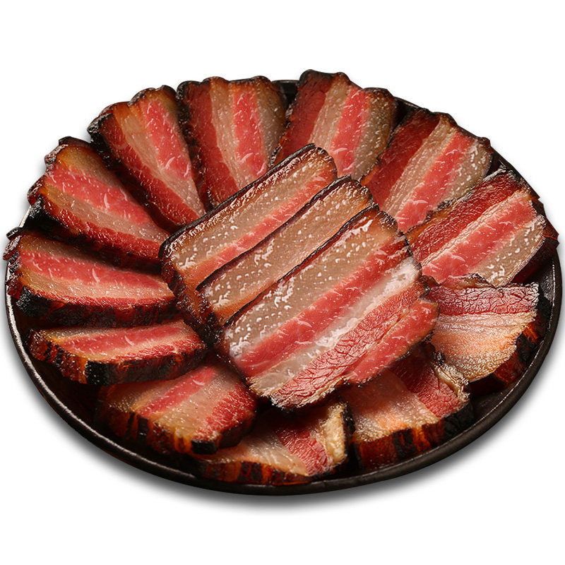 四川特产正宗农家烟熏五花腊肉260g