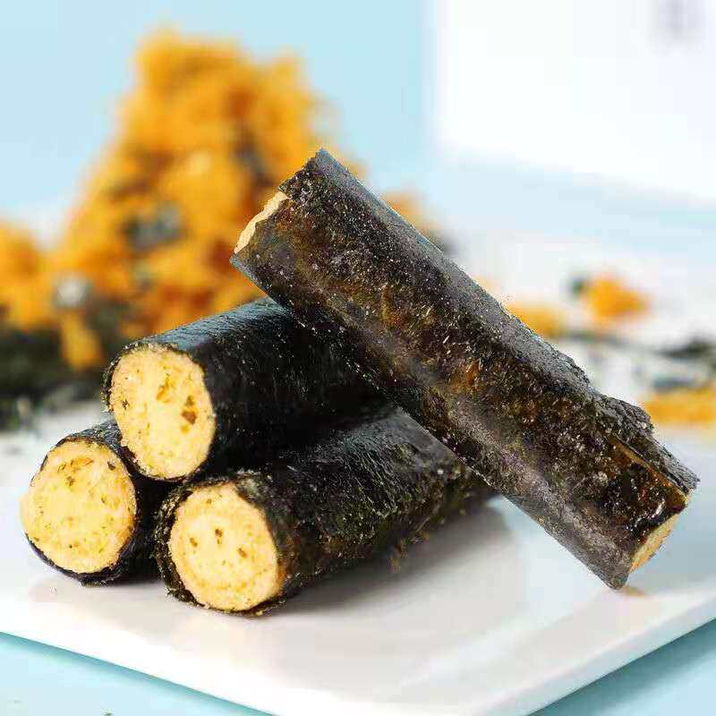 30包夹心海苔脆肉松海苔卷网红蛋卷