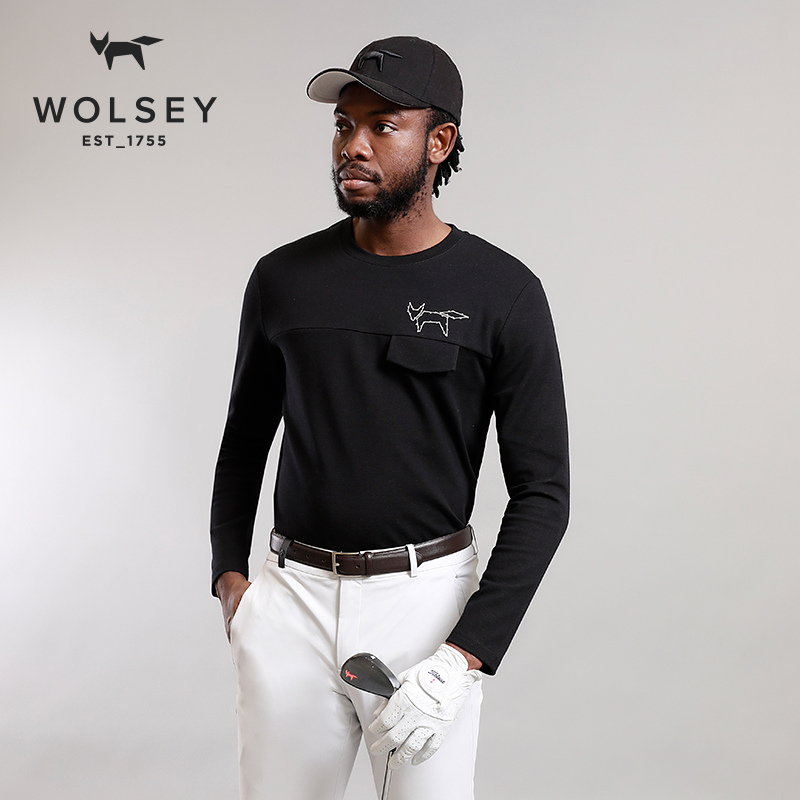 Wolsey 男式高尔夫长袖T恤运动卫衣 天猫优惠券折后￥139包邮（￥699-560）2色可选