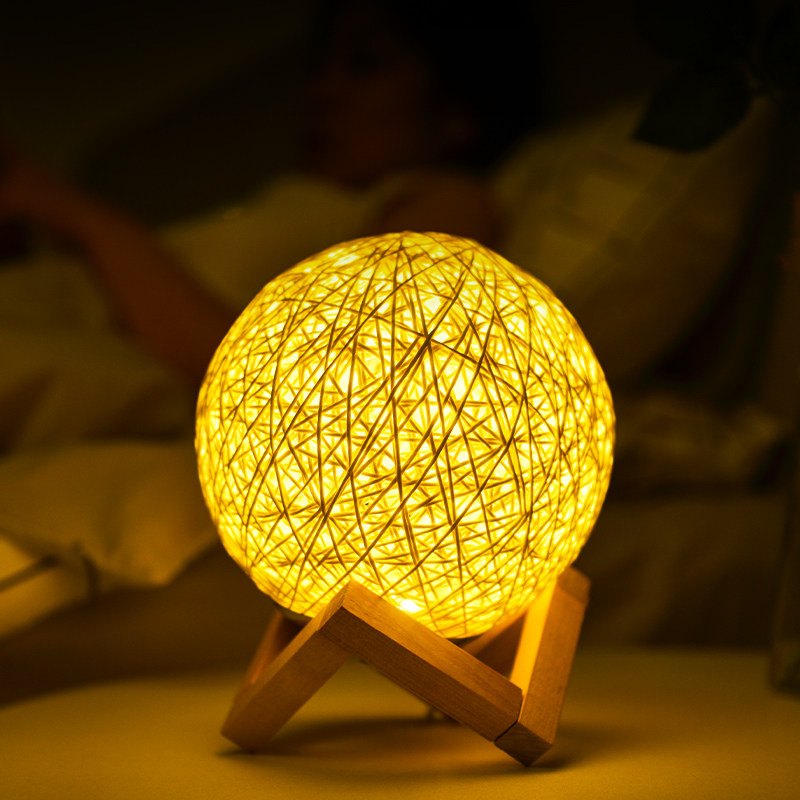 小夜灯插电床头灯led节能灯星空