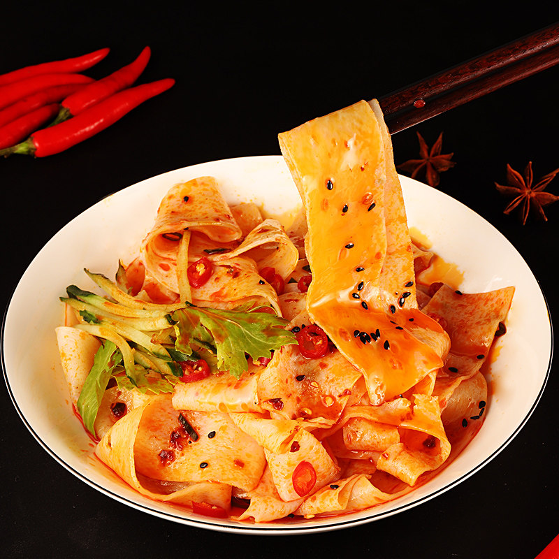 狐狸来了红油面皮酸辣麻酱124g4