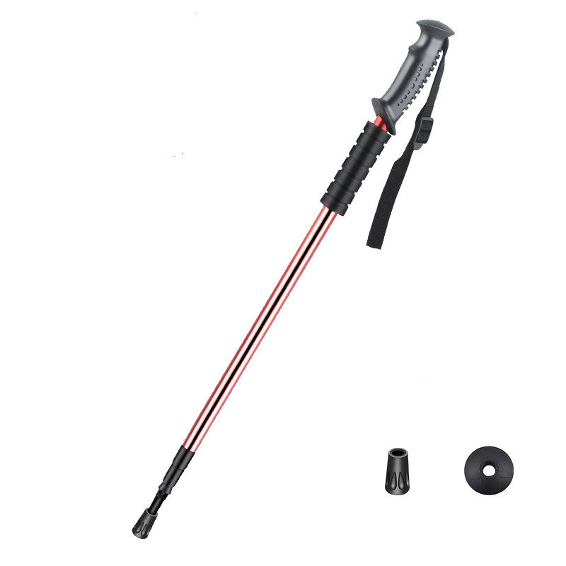 超轻折叠登山杖伸缩手杖男女徒步爬山装备