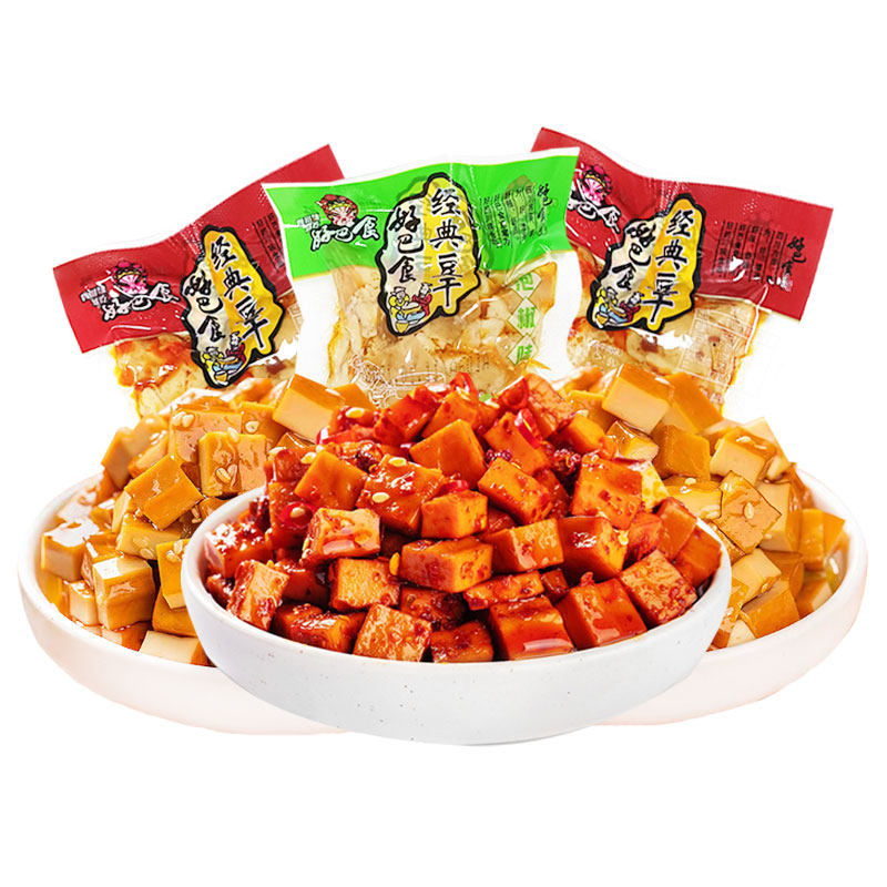 【好巴食】素肉素牛排豆干600g