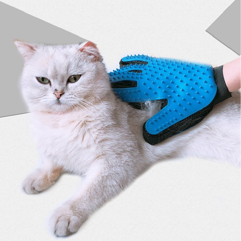 林之堡按摩防抓撸猫手套梳毛神器