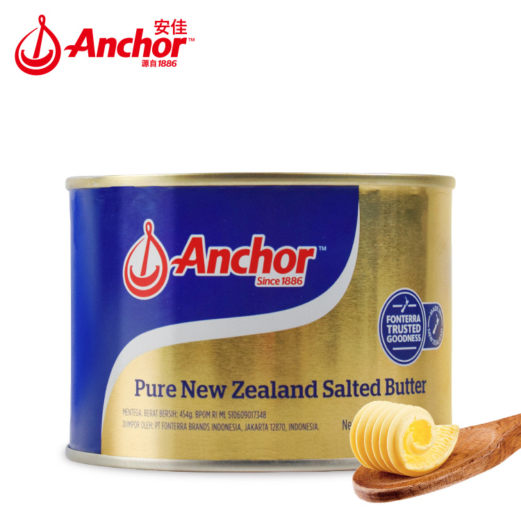 临期 新西兰进口 安佳 淡味动物黄油（常温）454g 双重优惠折后￥28.7包邮包税