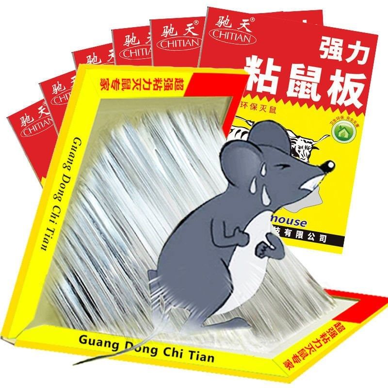 老鼠贴强力灭鼠粘鼠抓老鼠笼捕鼠夹胶