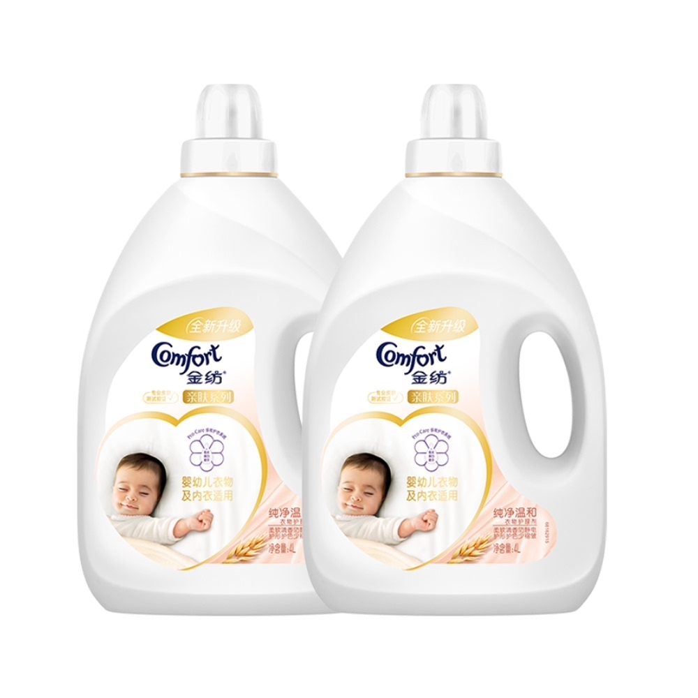 【金纺】衣物柔顺剂4l*2