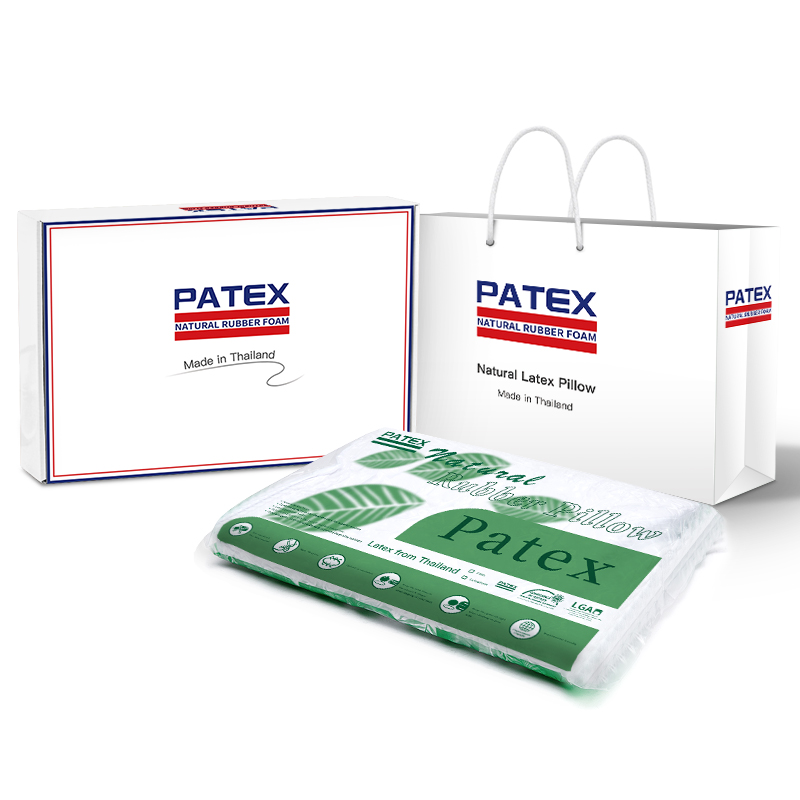 泰国进口 PATEX 天然乳胶枕头 凑单折后￥79.45包邮 4款可选