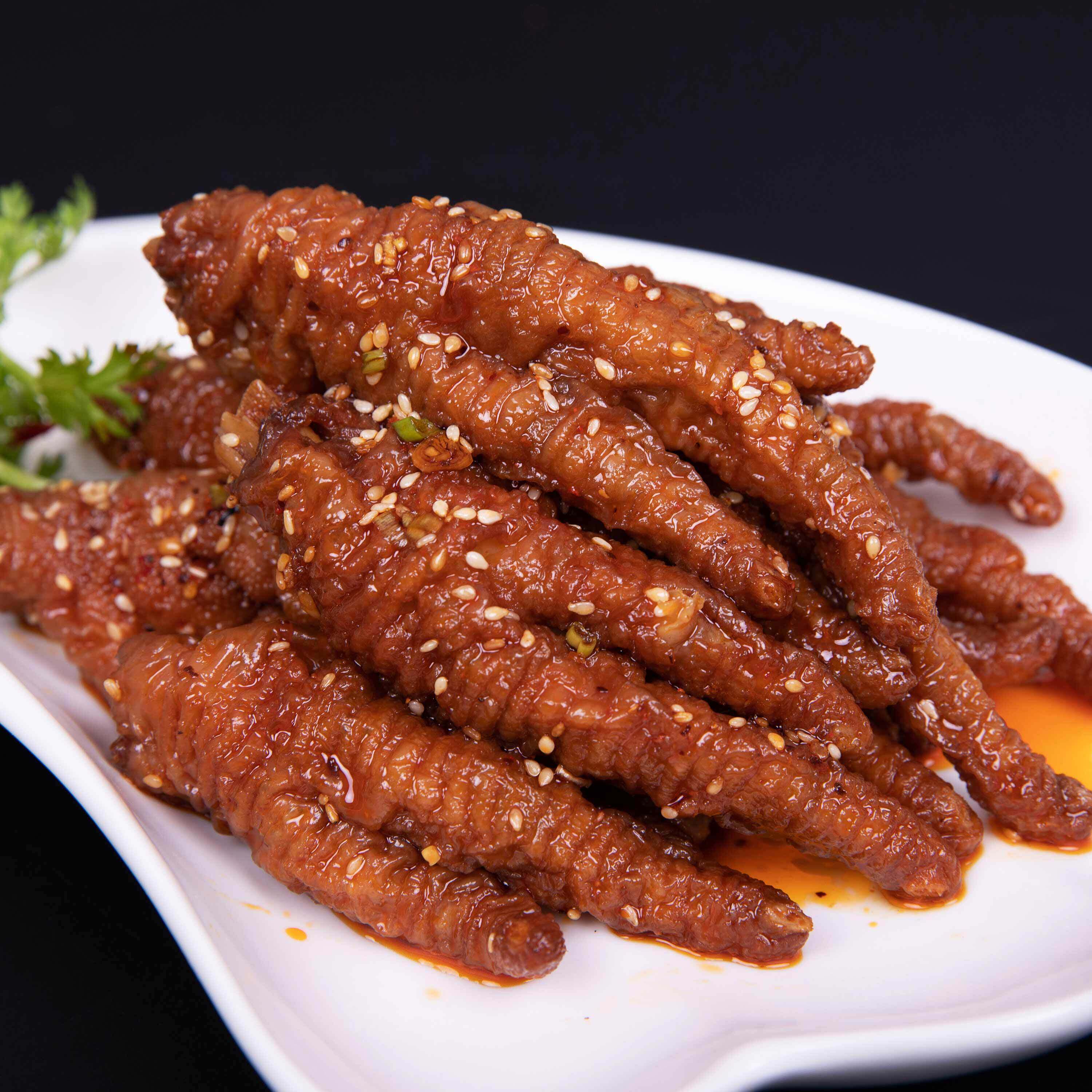 【虎皮凤爪】泡椒凤爪秘制卤味香辣鸡爪子