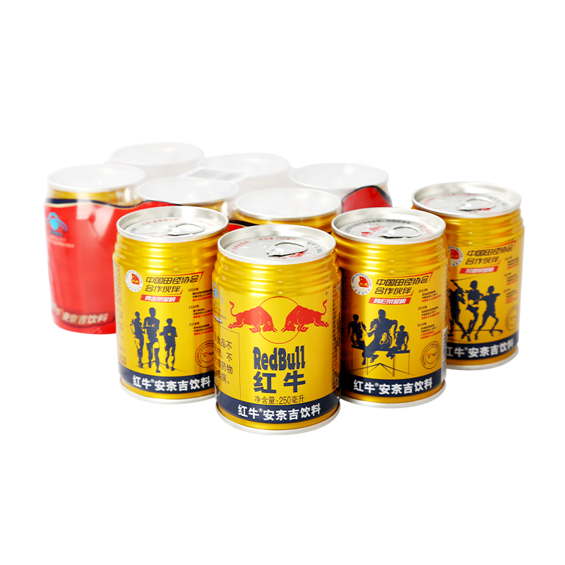 红牛安奈吉运动饮料共250ml*12罐需拍2件 券后49.8元包邮