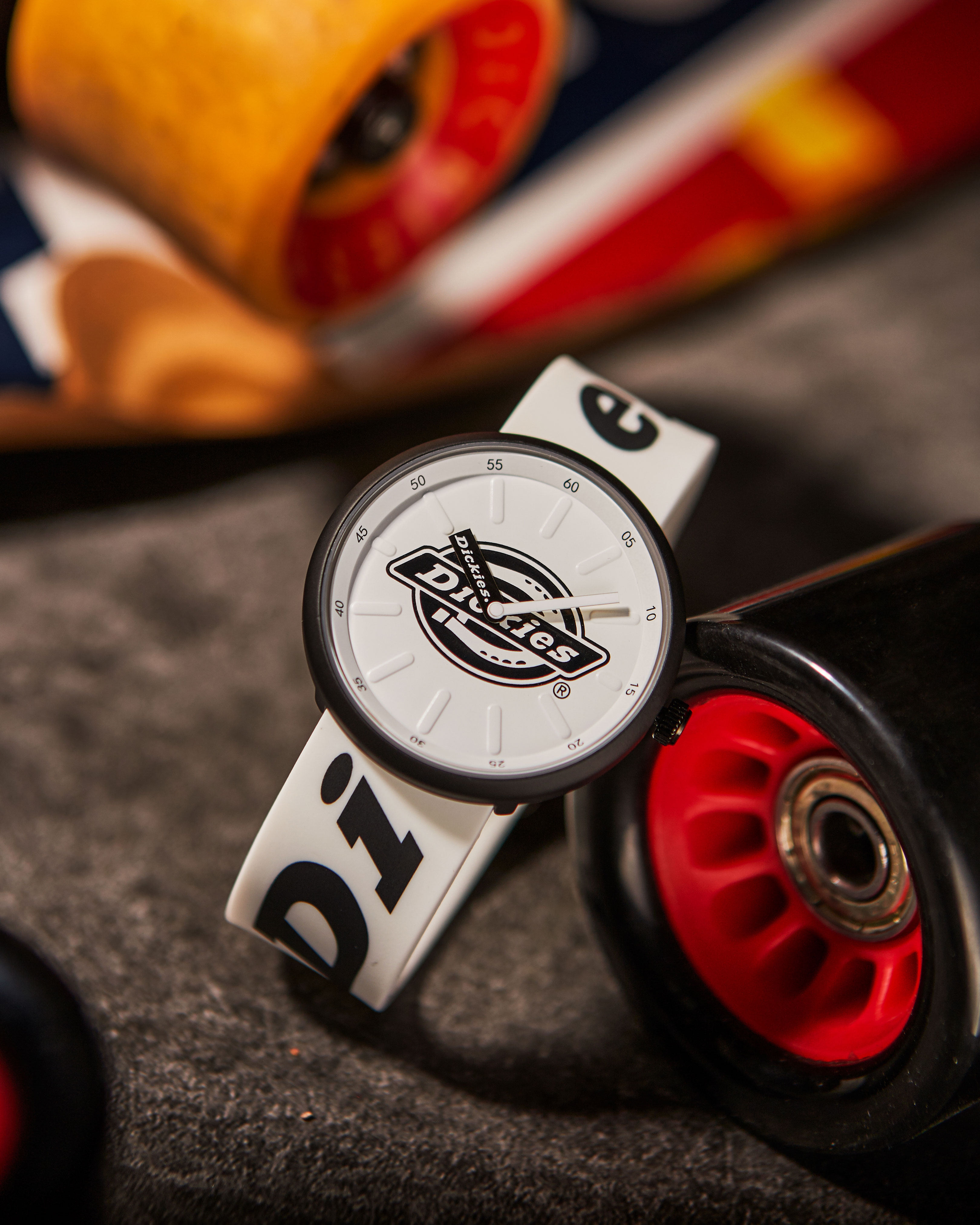 【dickies】潮流硅胶情侣手表