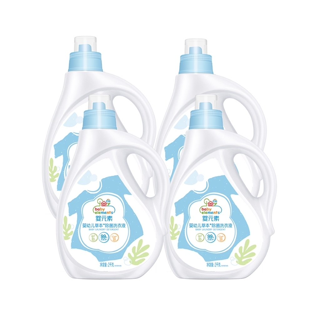 立白婴幼儿草本除菌洗衣液2l*4瓶16斤 - 大淘客联盟