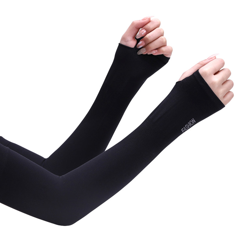 高弹力防晒冰袖薄款袖子2对 - 大淘客联盟