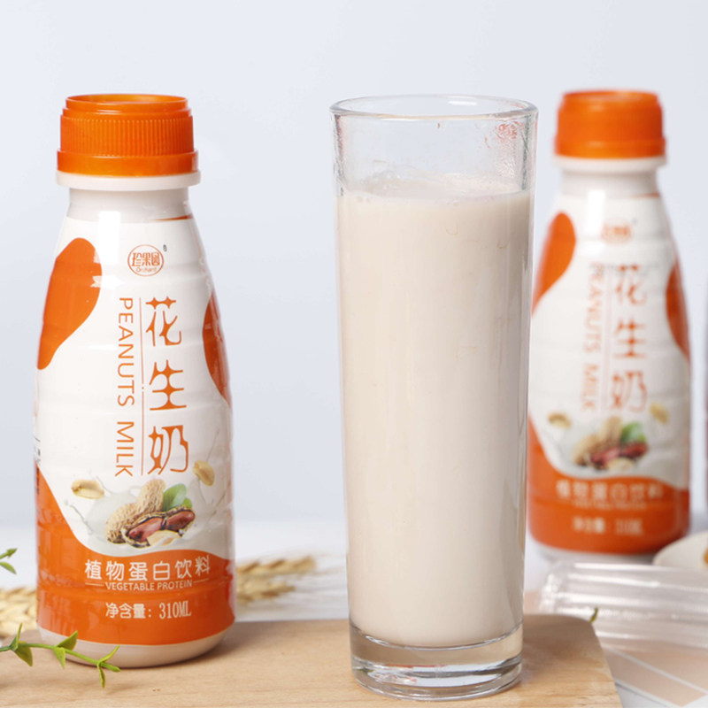 【珍果园】310ml*8瓶早餐奶花生牛奶