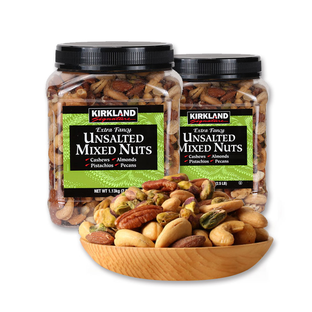 科克兰无盐综合坚果1130g2桶