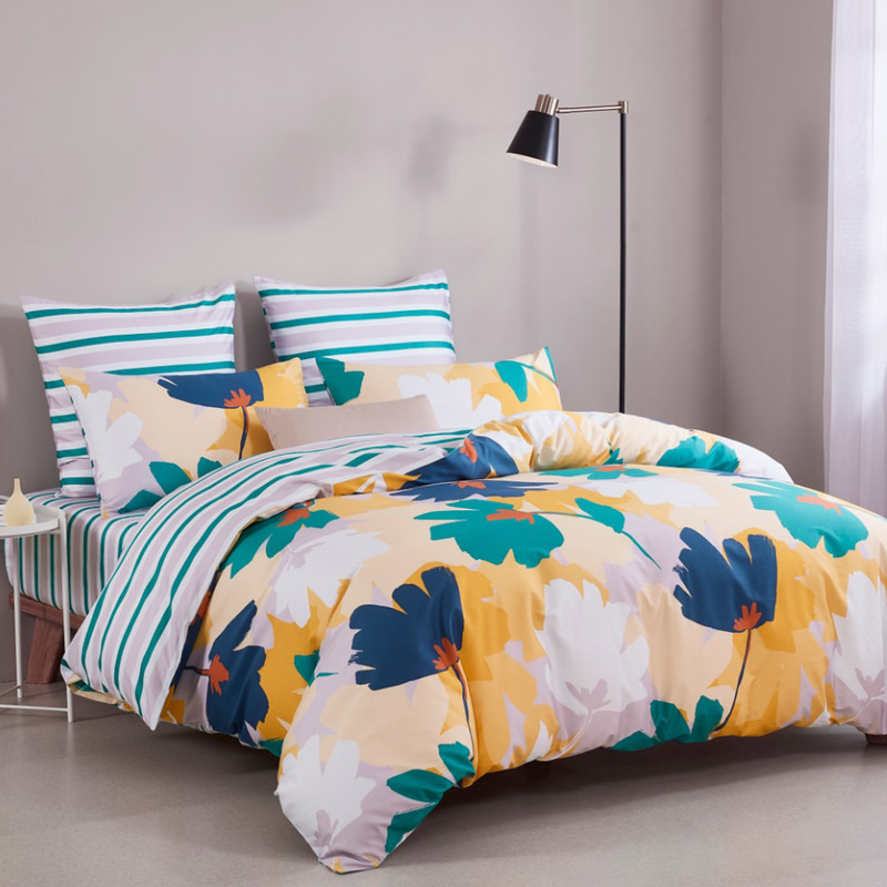 Esprit 花卉色彩纯棉床上三/四件套 1.2~1.8米 双重优惠折后￥139起包邮
