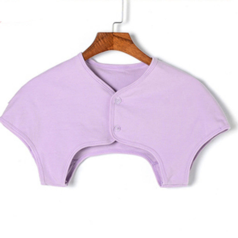 春秋款空调房纯棉月子护肩