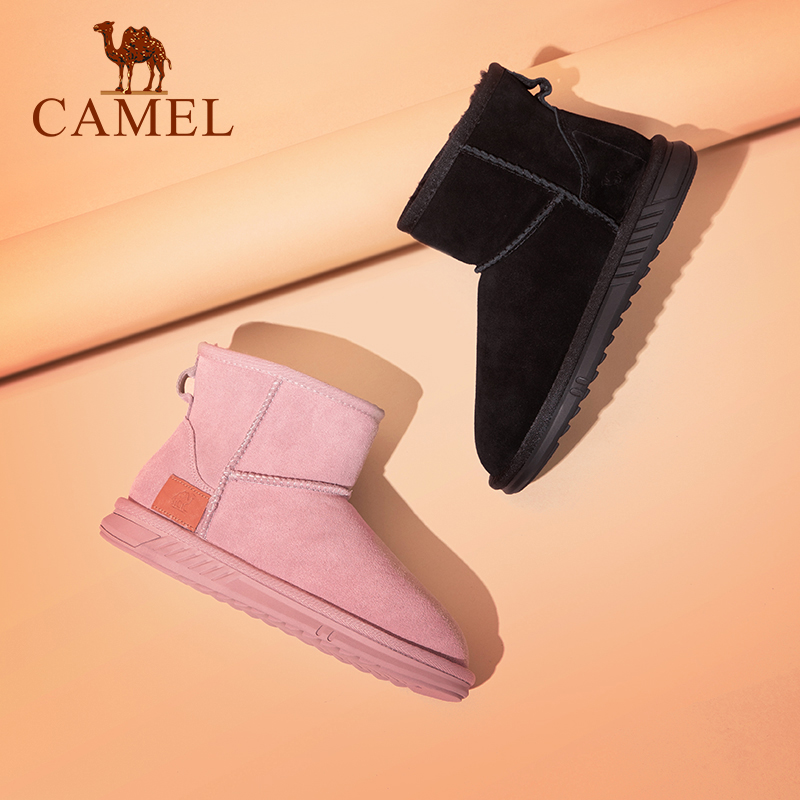 Camel 骆驼 女式冬季加绒加厚雪地靴 双重优惠折后￥99包邮 多款可选