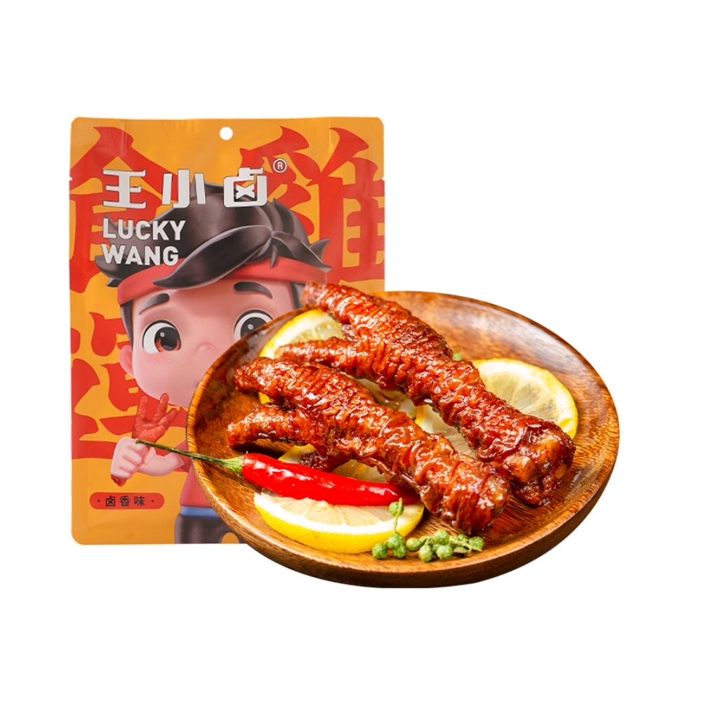 拍2件王小卤卤香味虎皮鸡爪凤爪400g