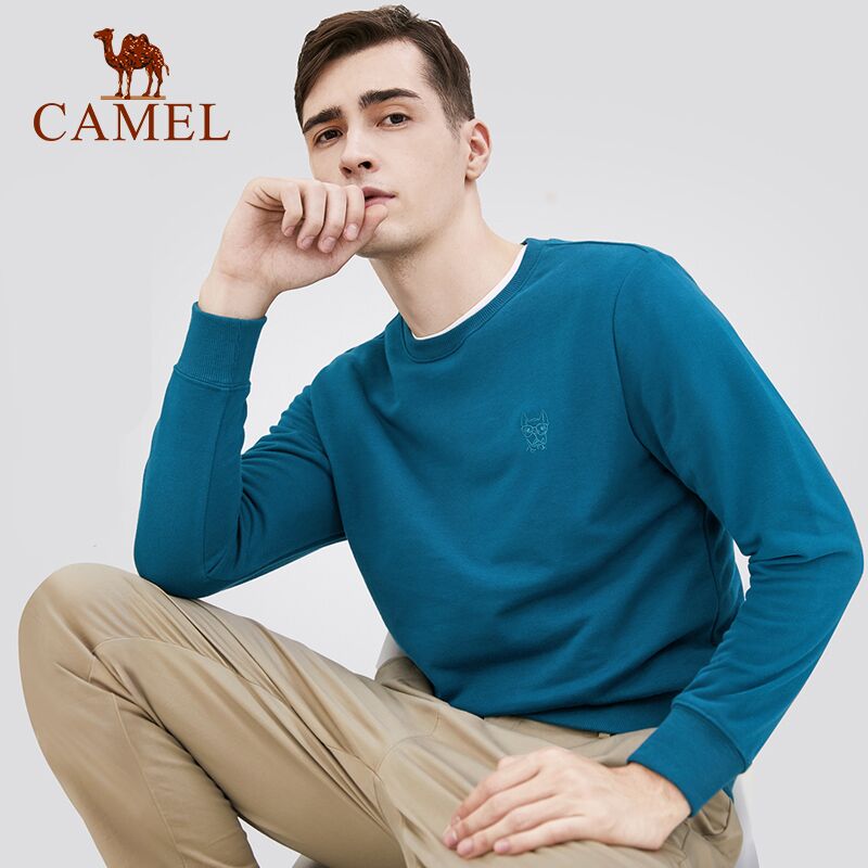 Camel 骆驼 男式套头卫衣 双重优惠折后￥49包邮 多色可选